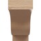 Ekena Millwork 3"W x 9"D x 6"H Classic Newport Rough Cedar Woodgrain TimberThane Corbel, Primed Tan CORUR03X09X06NEWRCPR - alternate 5
